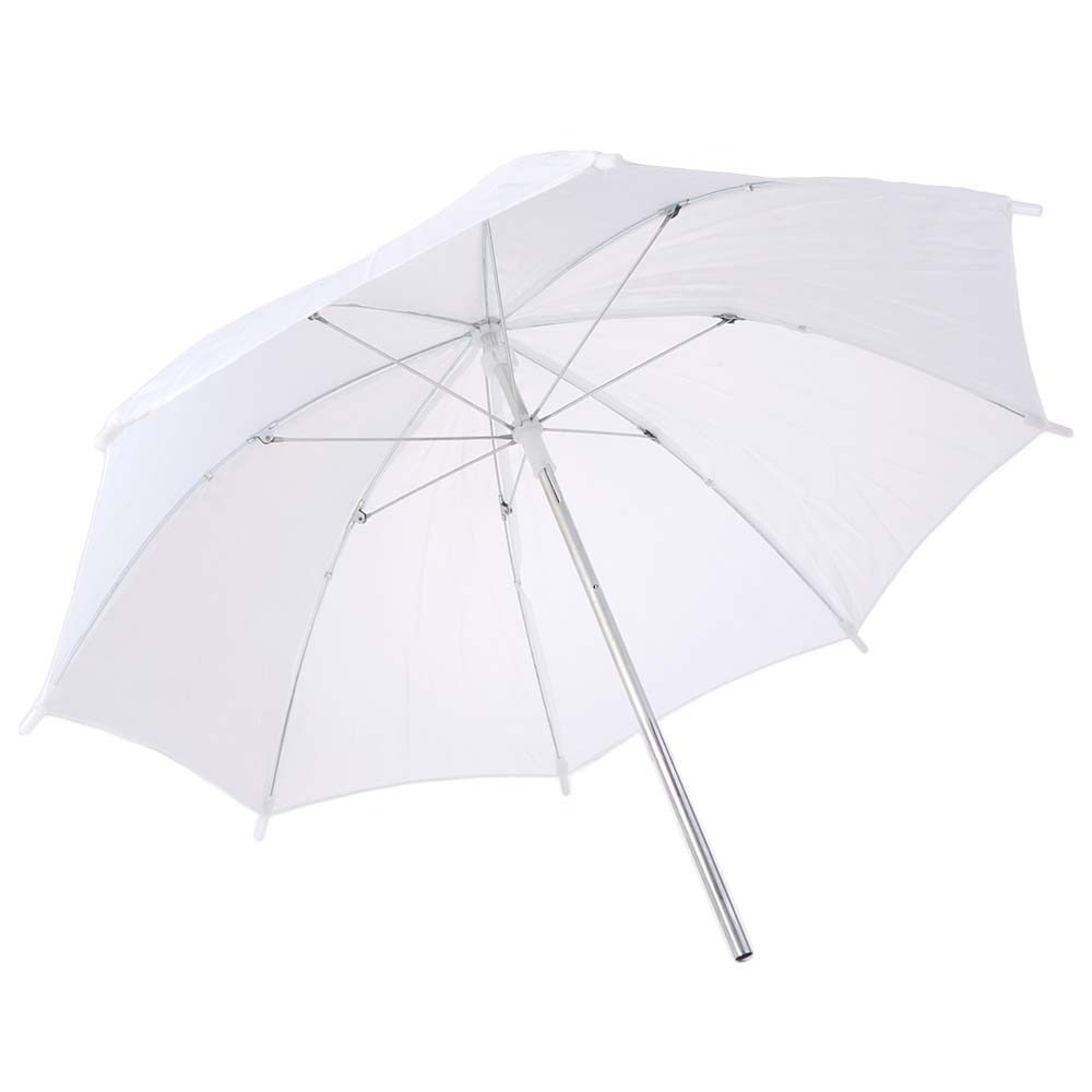 Photography Umbrella Lights - Payung Fotografi 50cm/20Inci dengan Pegangan Logam,