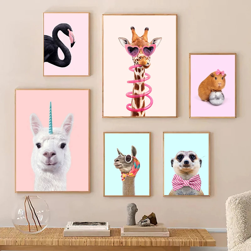 Poster Pesta Flamingo Zebra Je - Photography Trend ulasan dan harga