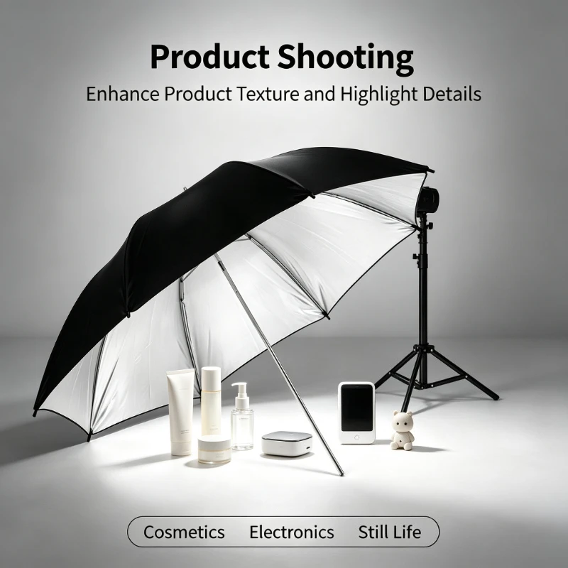 Payung Reflektif Hitam Tahan L - Photography Umbrella Lights ulasan dan harga