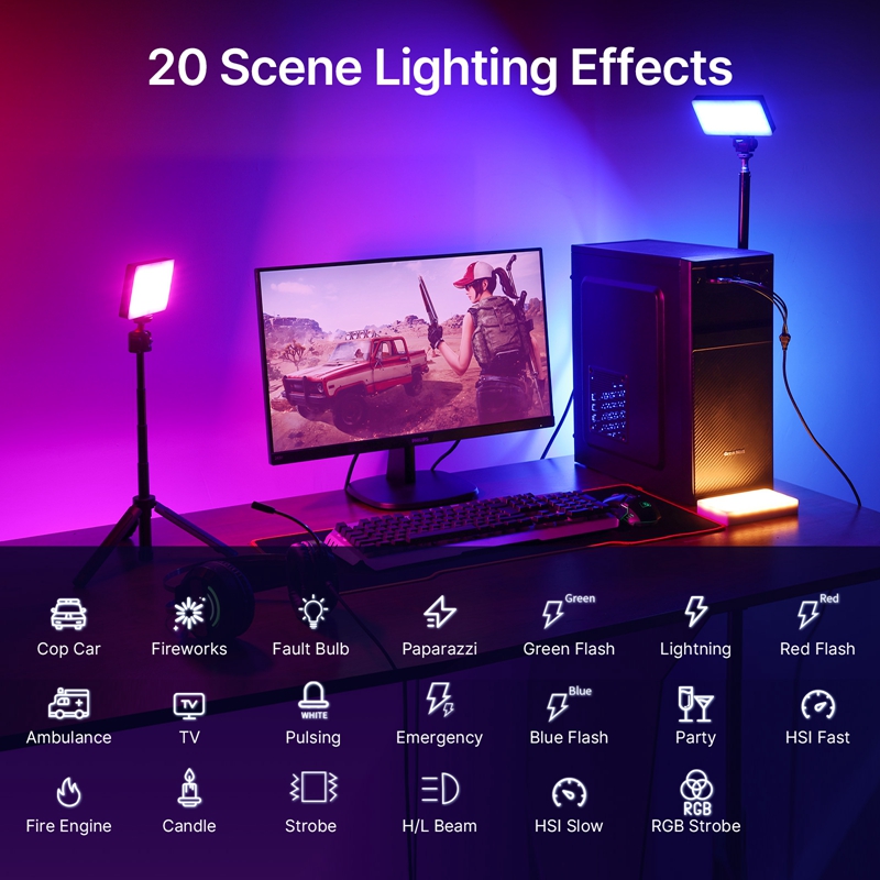 Ulanzi LT002 lampu Video LED s - Photography Umbrella Lights ulasan dan harga