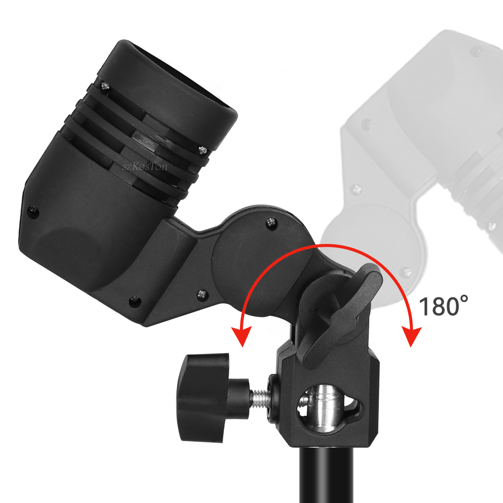 Pemegang bohlam kepala tunggal - Photography Umbrella Lights ulasan dan harga