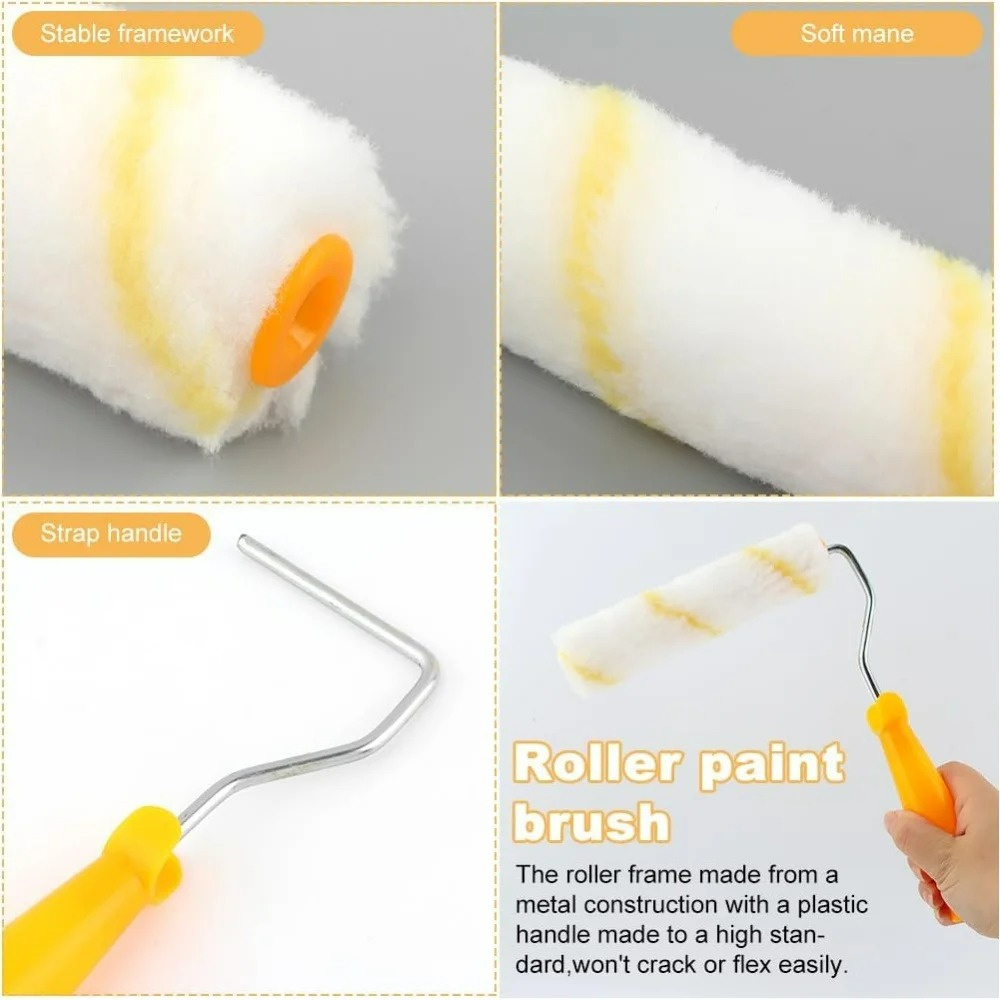 10 Buah Kuas Rol Cat Alat Luki - Photography Technique ulasan dan harga