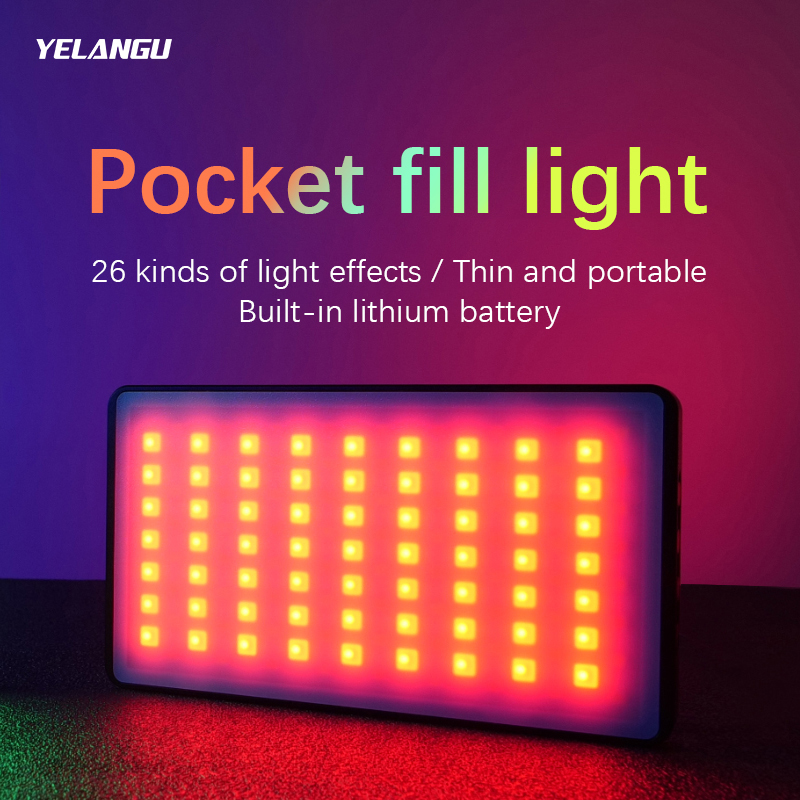 YELANGU lampu Video LED RGB, l - Photography Umbrella Lights ulasan dan harga