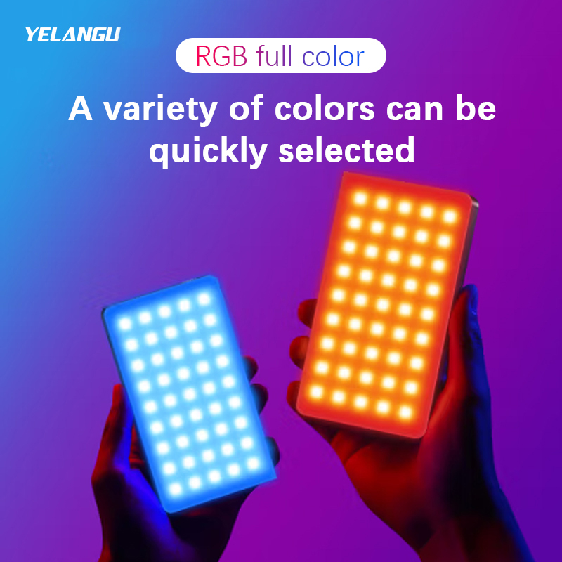 YELANGU lampu Video LED RGB, l - Photography Umbrella Lights ulasan dan harga