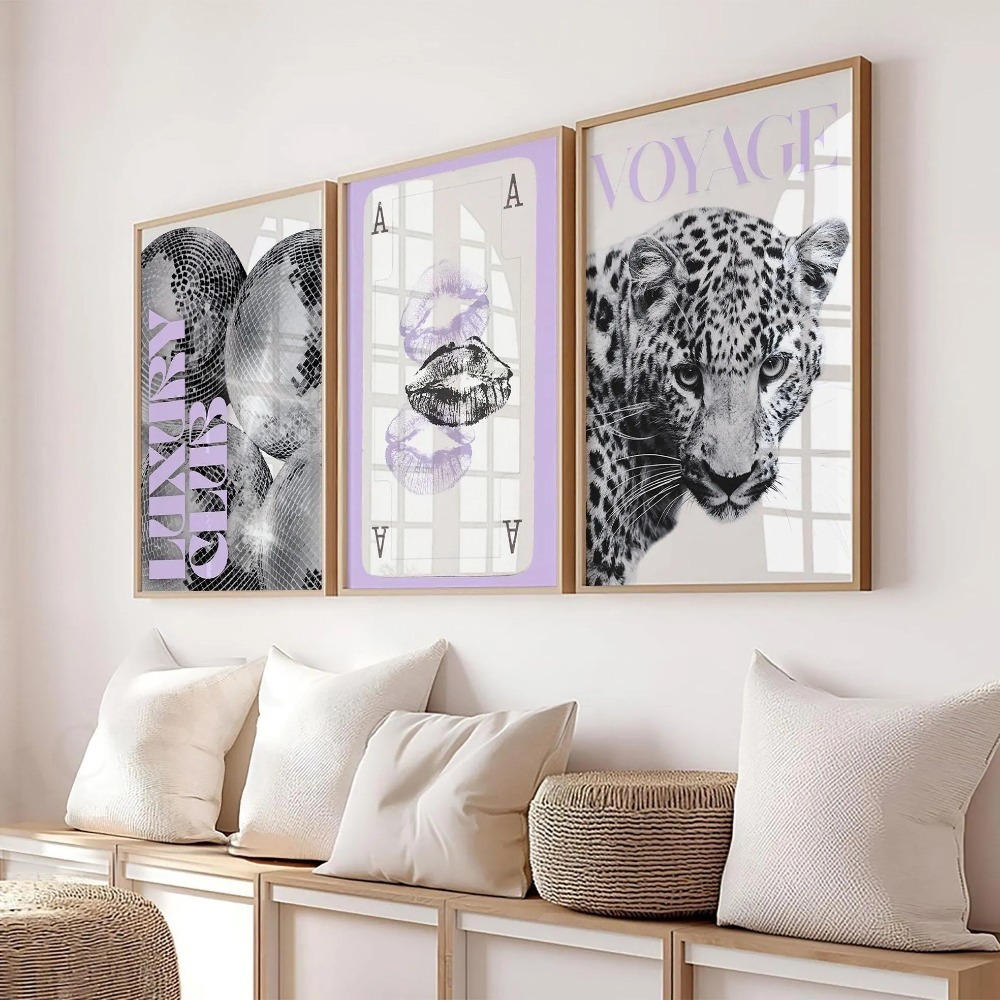 3 Buah Poster Kanvas Mode Gale - Photography Trend ulasan dan harga