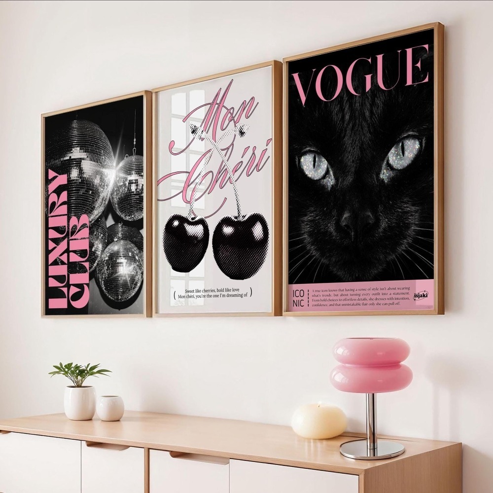 3 Buah Poster Kanvas Mode Gale - Photography Trend ulasan dan harga