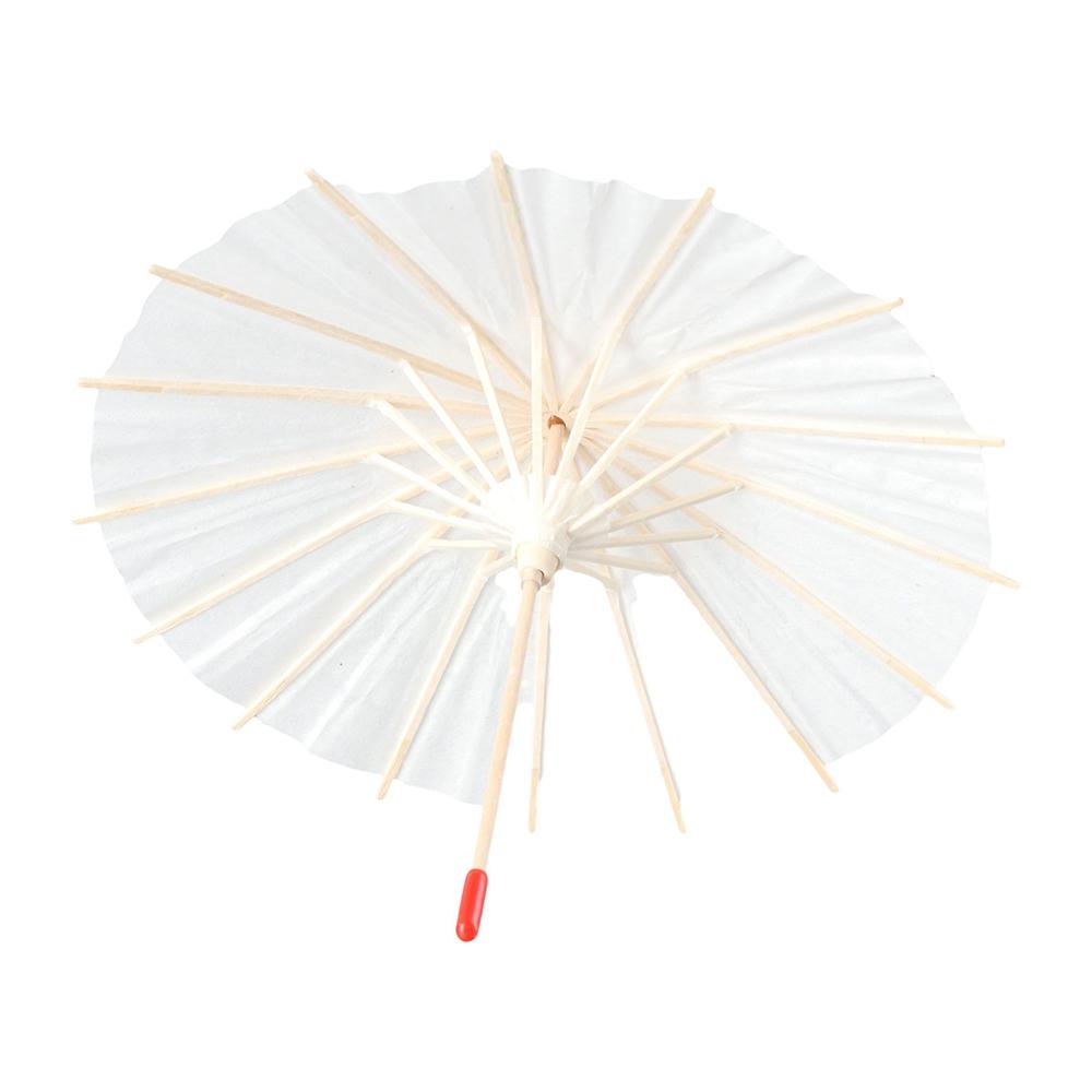 Payung Kertas Dekoratif Putih  - Photography Umbrella ulasan dan harga