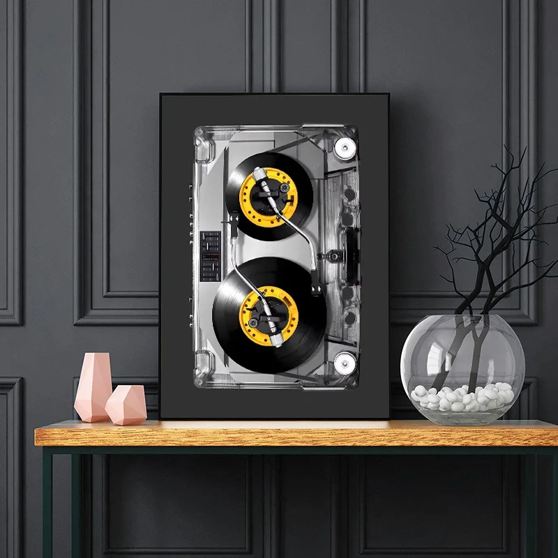 Poster Kanvas DJ Turntable Kas - Photography Trend ulasan dan harga