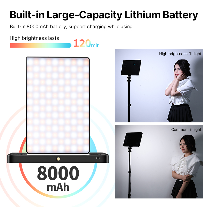 Ulanzi LT003 15W RGB Lampu Vid - Photography Umbrella Lights ulasan dan harga