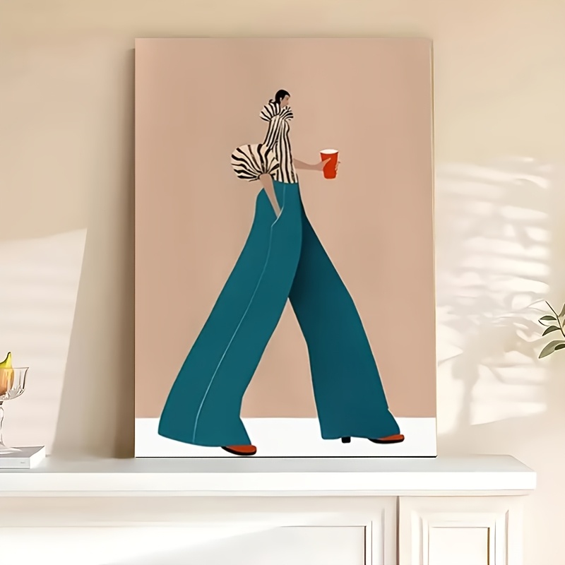 Poster Wanita Celana Biru Modi - Photography Trend ulasan dan harga