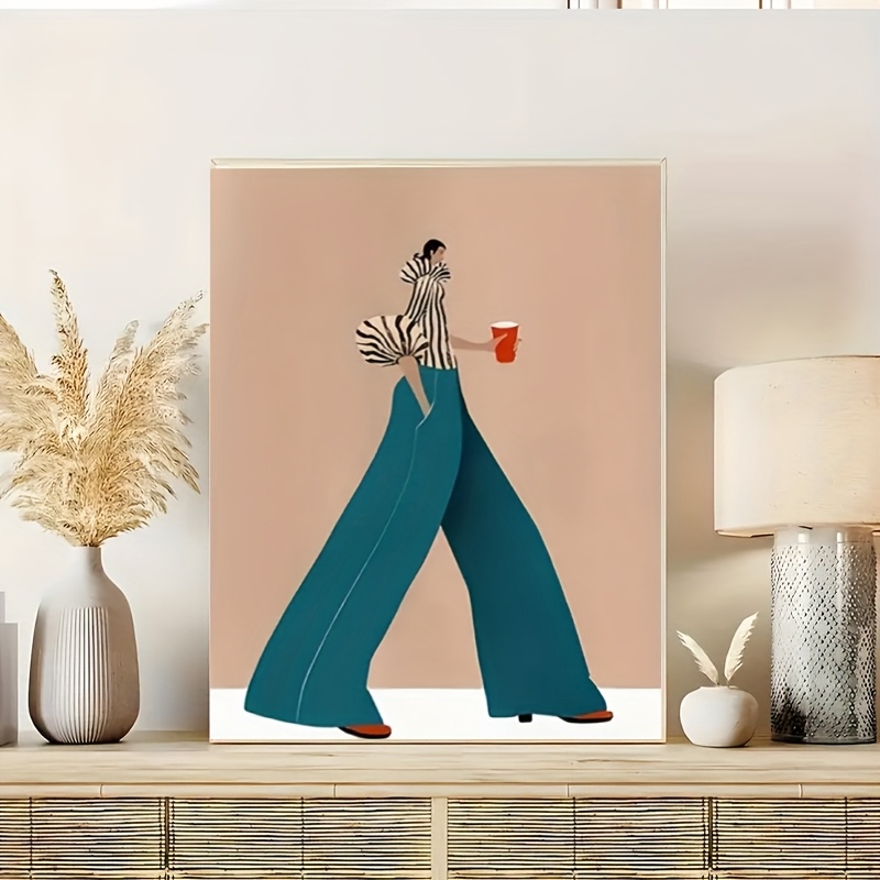 Poster Wanita Celana Biru Modi - Photography Trend ulasan dan harga